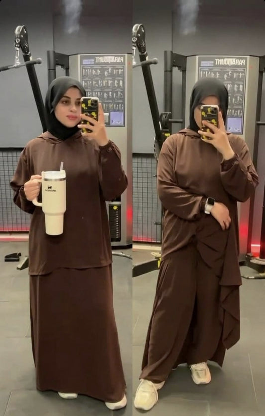 طقم حريمي شرعي رياضي | سوت