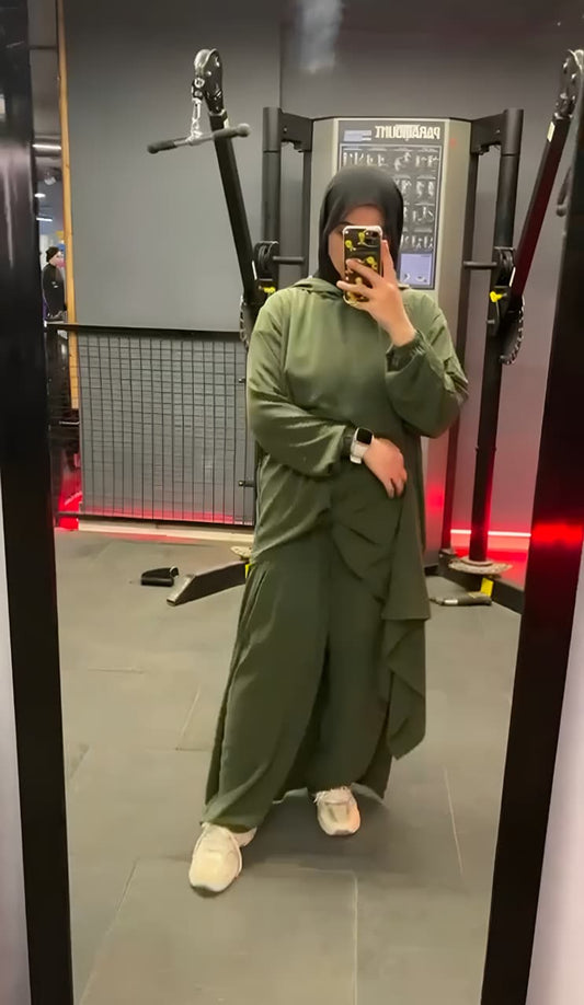 طقم حريمي شرعي رياضي | سوت